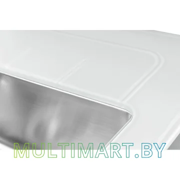 Кухонная мойка ZorG GS 7850-2 (белый) картинка 3